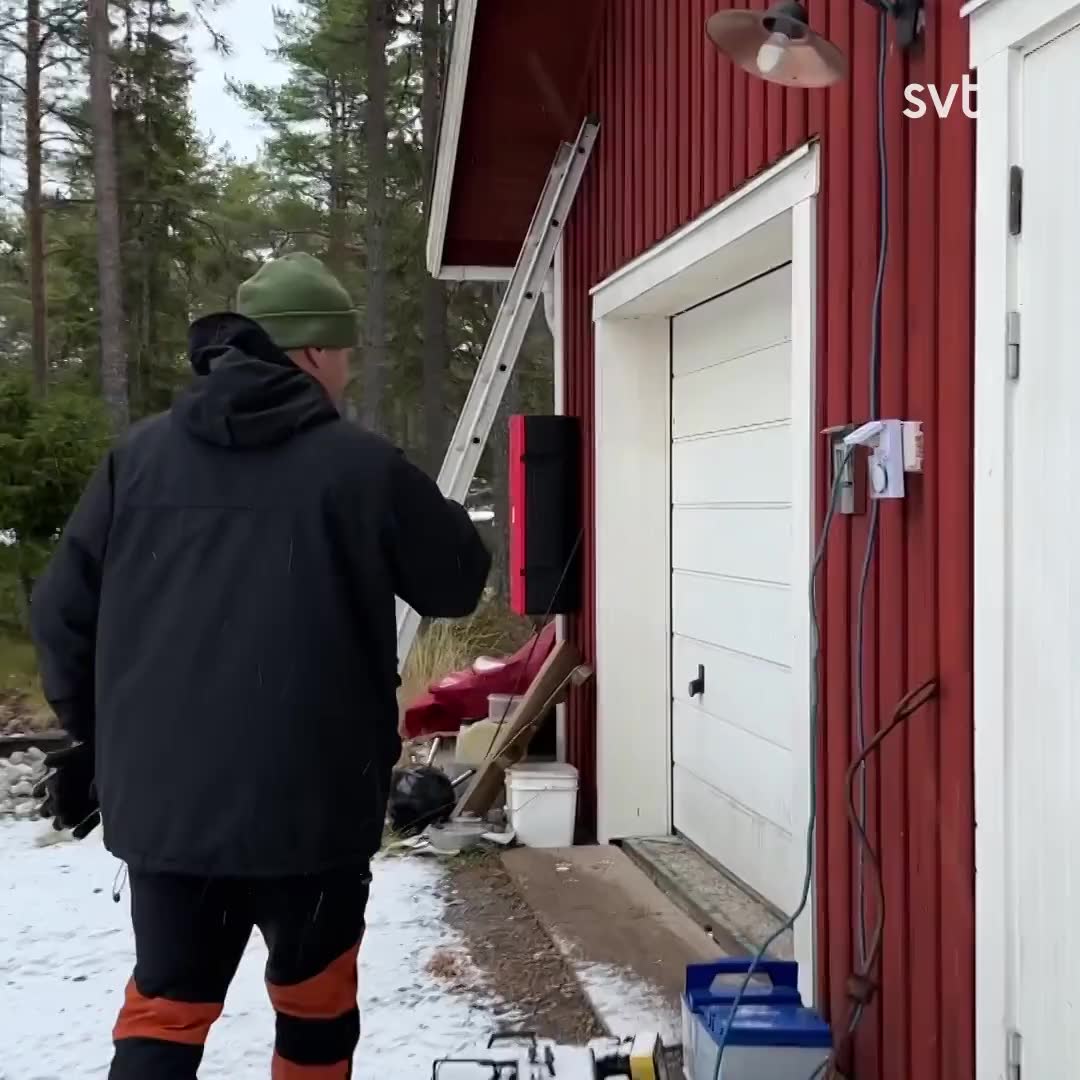 Orkanvindar över Kuggörarna – men fiskarna är inte oroade